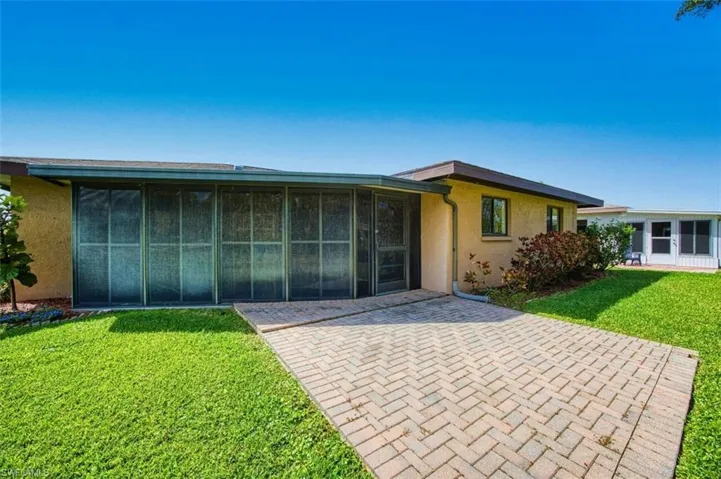 Nice backyard