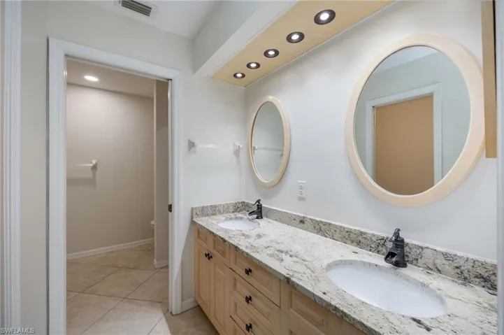 Master Bath Double Sinks