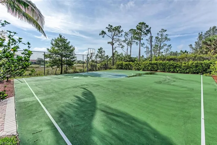 View of sport court with community basketball court