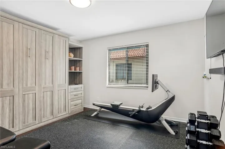 View of exercise area
