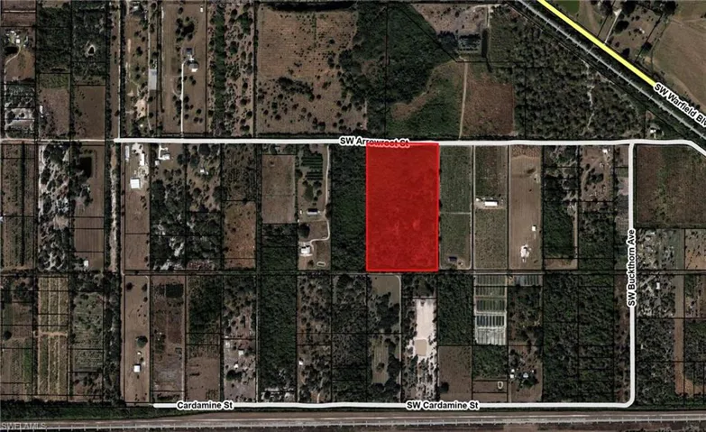 Property Boundary Map. Illustrating the property's location and boundaries