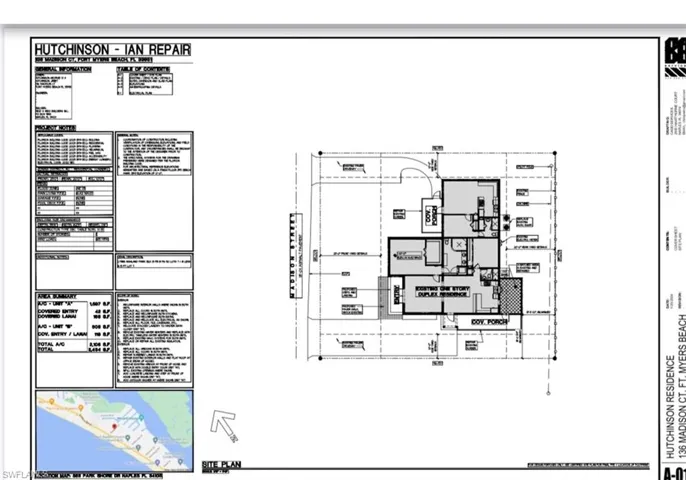 Plans for house designed for lot house not included in sale priceVirtually edited file