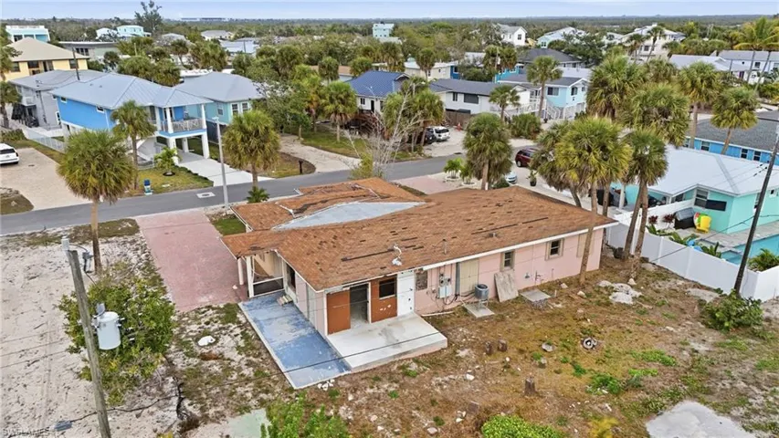 Aerial perspective of suburban area - Virtually Edited Image