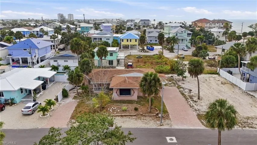 Aerial view of residential area - Virtually Edited Image