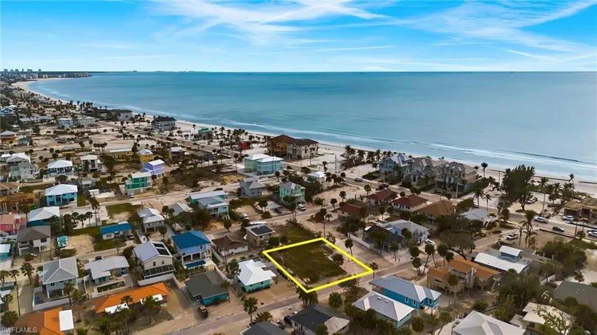 Aerial view with a water view - Virtually Edited Image