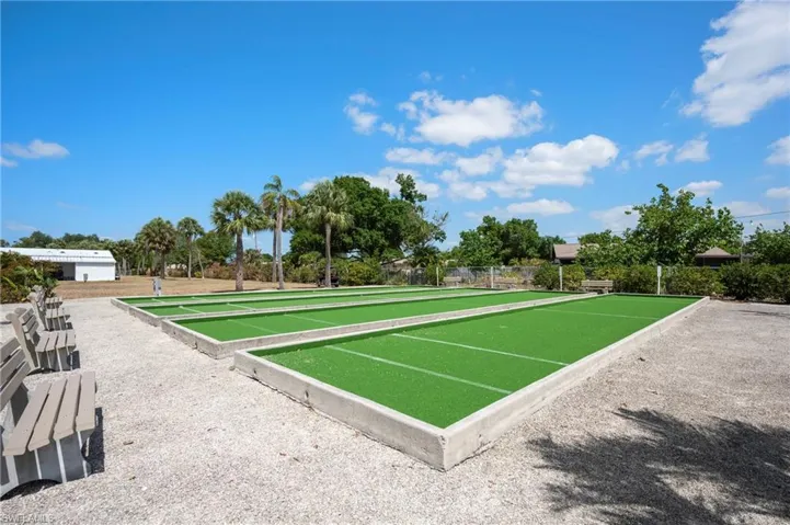 View of community with a game area
