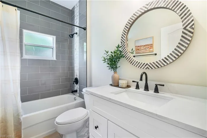Newly renovated private guest bath room