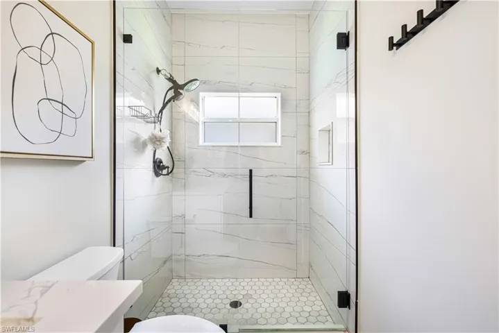 Master Bathroom with custom shower