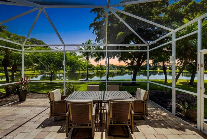 You will enjoy eastern sunrises on your extended lanai deck with serene lake and nature views