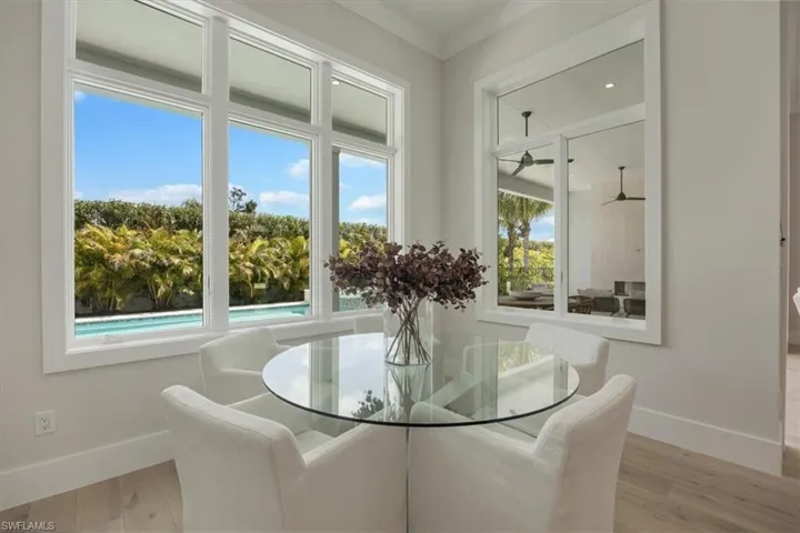 4566 Seagrove Landing Way is a pre-construction purchase agreement for the construction of a customized Bay plan in Coconut Landing. The photos in this listing are of a recently completed model of the same floor plan with finishes that are similar but not identical to the planned finishes for 4566 Seagrove Landing Way. One lot remains to build a Bay plan in the community.