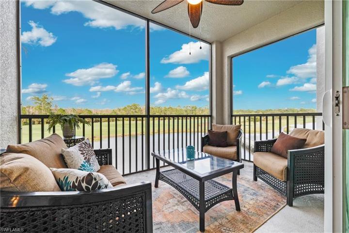 View of Cypress #14 and water  from spacious lanai