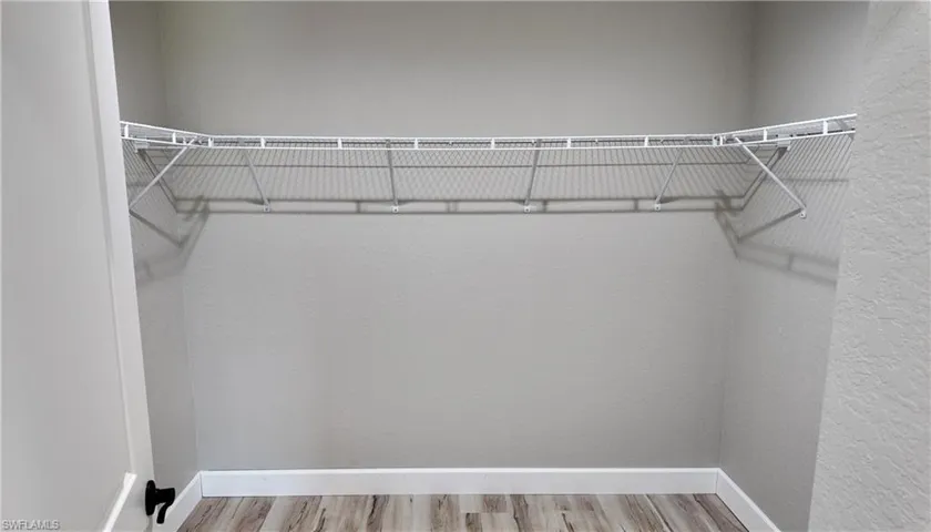 Master bedroom closet