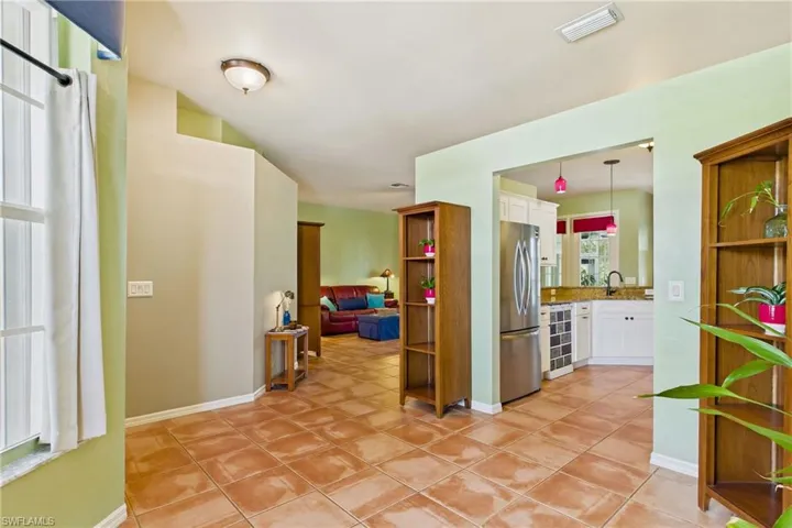 Spacious dining area ideal for hosting family dinners and holiday gatherings.
