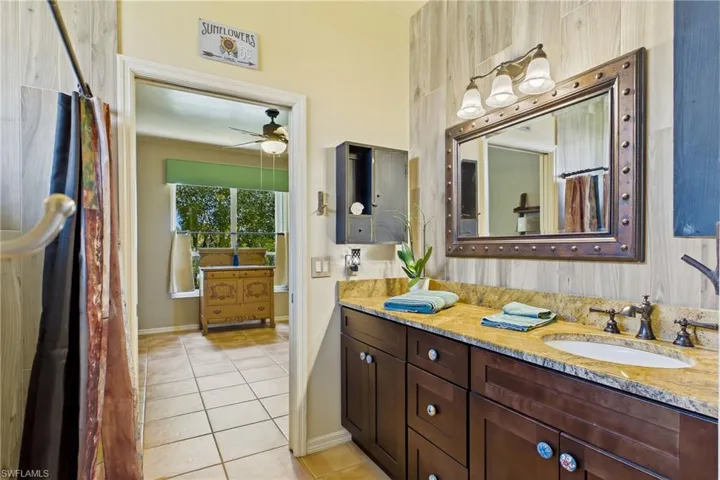 Updated bathroom offering comfort and contemporary style.