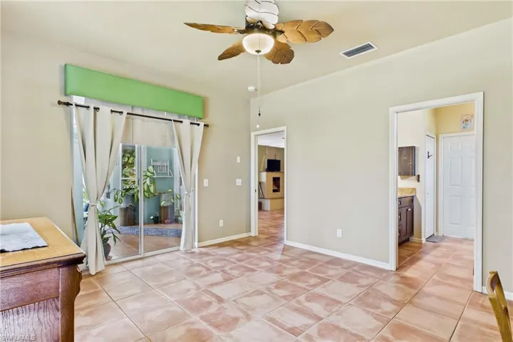 Peaceful retreat with abundant natural light.