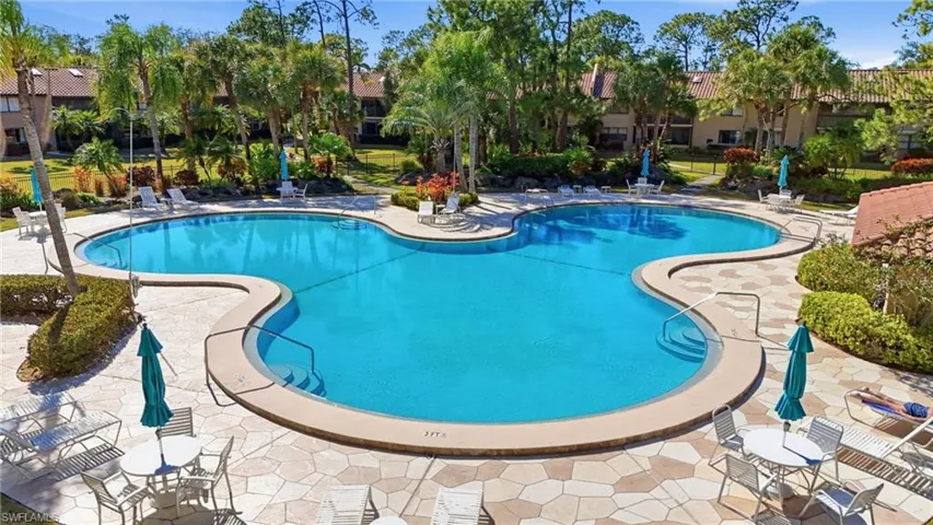 Take a dip in the year-round sun-drenched pool