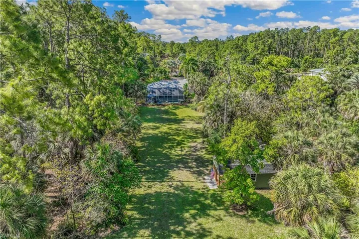 Back of the Property - Ariel View
