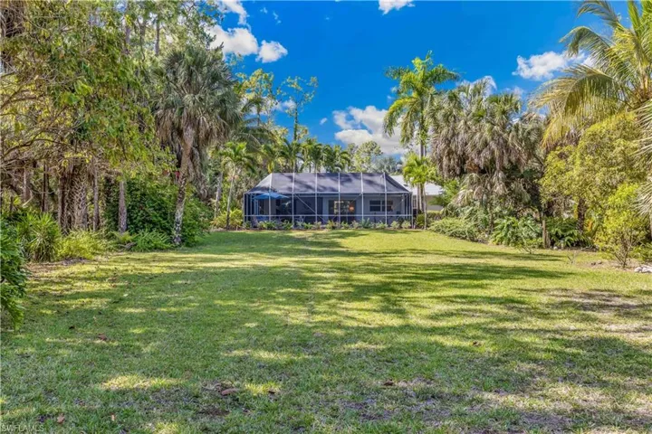 Rear of Property