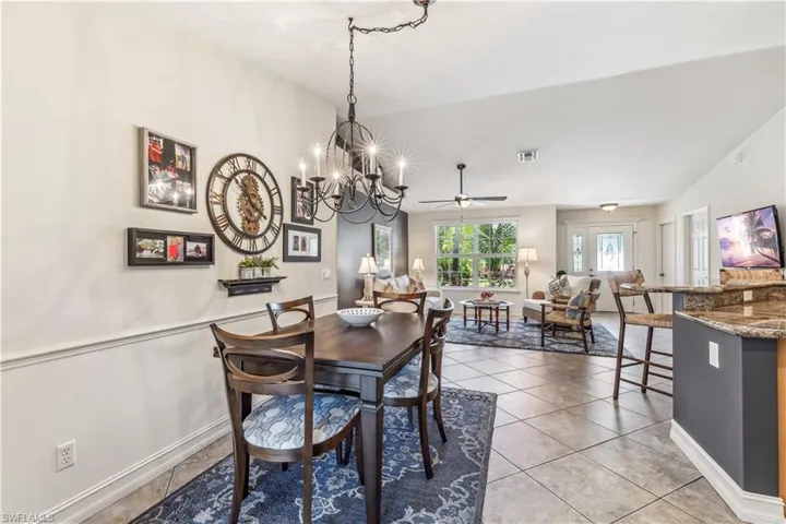 Dining Area & Living Room