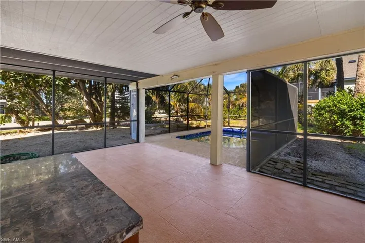 Covered Pool Patio