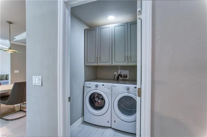 Inside Laundry Room near 3 bedrooms
