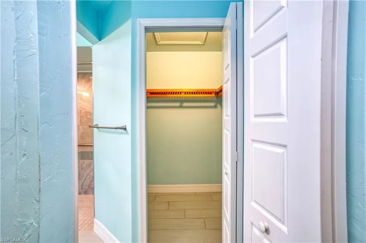 2 Full Walk in Closets in Master Bedroom