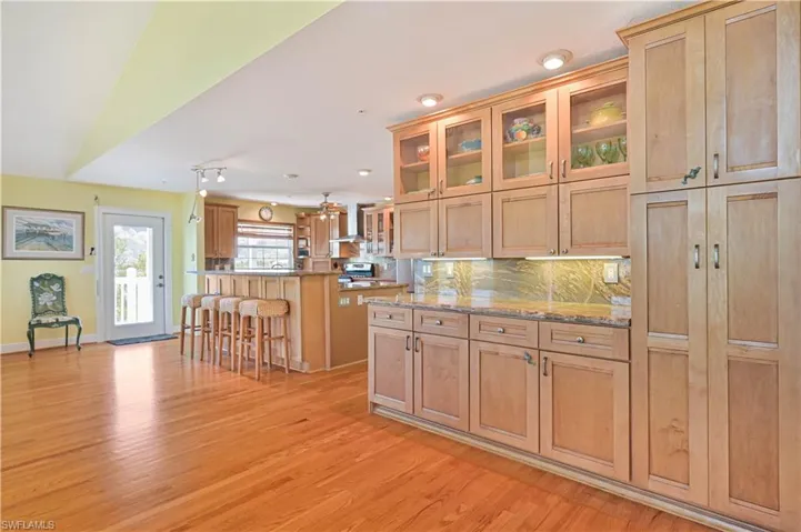 Storage and Entertaining Area