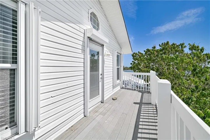 Deck off the Master Bedroom
