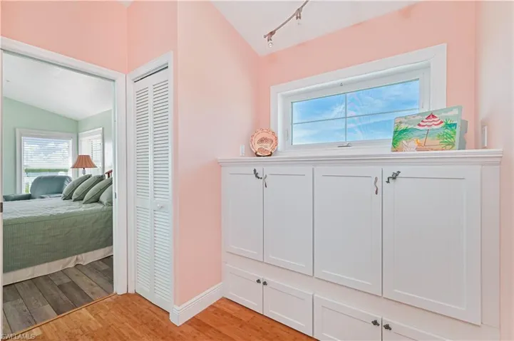 Extra closet space in Master Suite