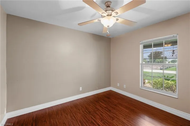 Bedroom 3 in the front of the home....split floor plan