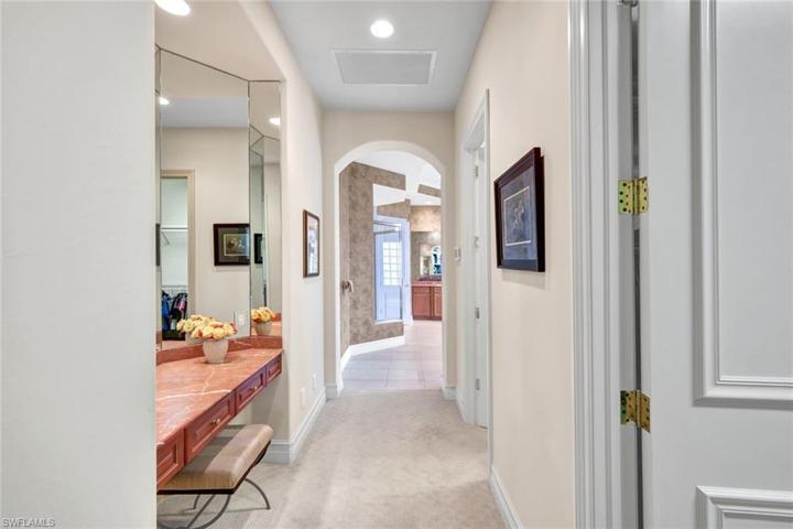 Two XL Wardrobes & Make-Up Vanity in Owner's Suite