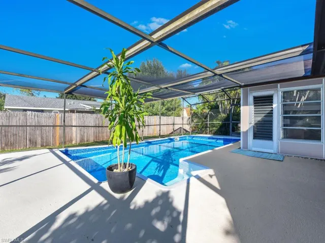 Backyard pool