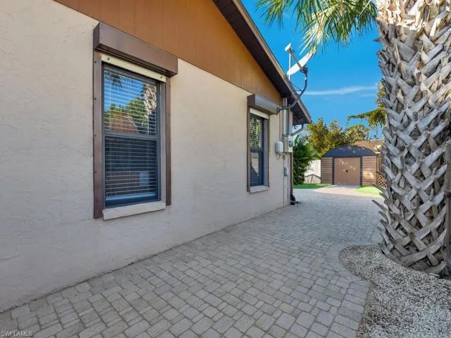 Paved walkway