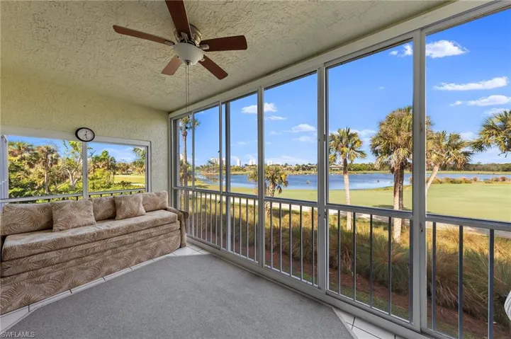 glass and screen enclosed lanai