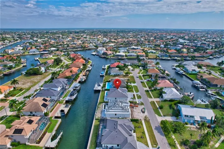Waterfront property with direct canal access