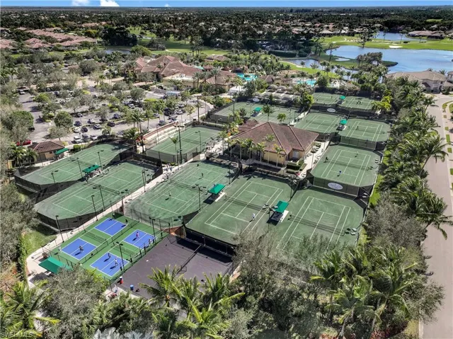 Drone / aerial view Tennis Courts/Pickle Ball Courts
