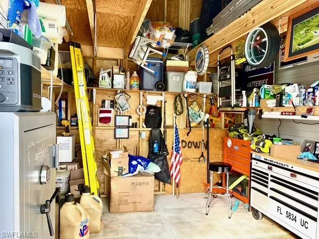 View of storage room