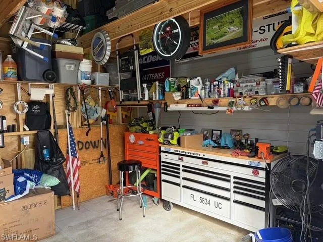 View of storage room