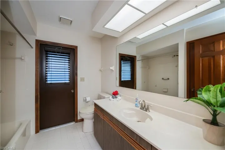 guest bath and pool bath