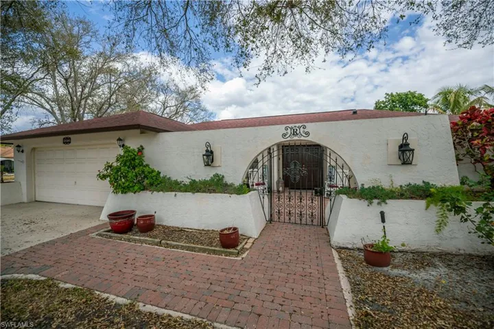 front of home