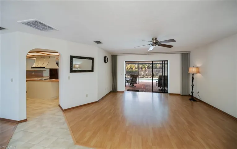 foyer looking into living room