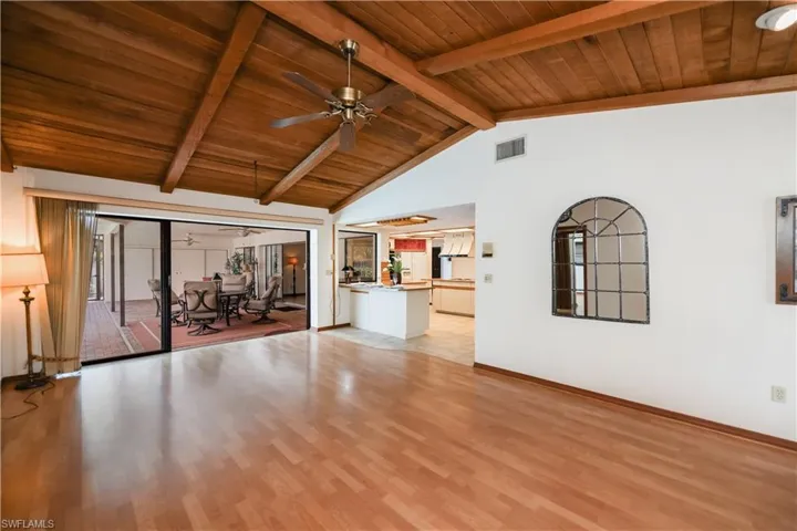 family room looking in from lanai
