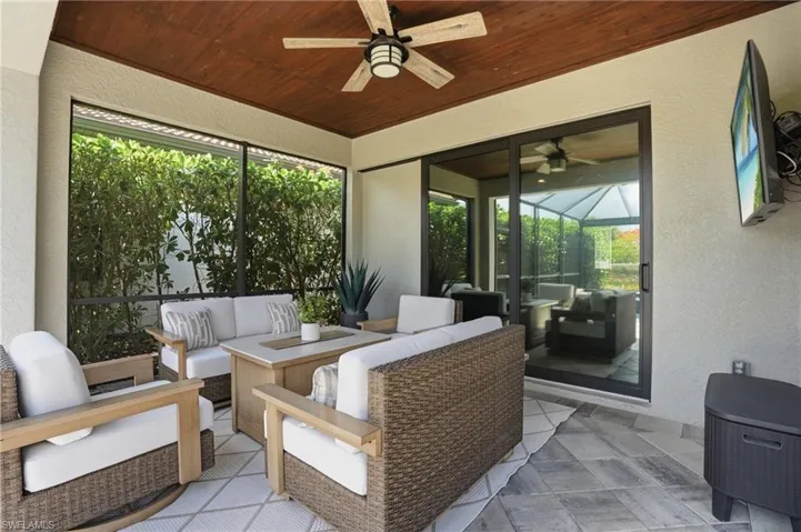 That space where the outside seamlessly meets in the inside