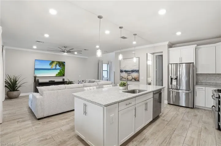 Plenty of cabinet space and a pantry.