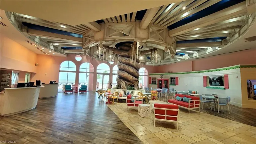 View of community lobby