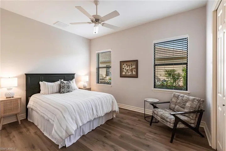 Guest quarters with attached full bath, its own leisure room with access to the pool deck and outdoor kitchen
