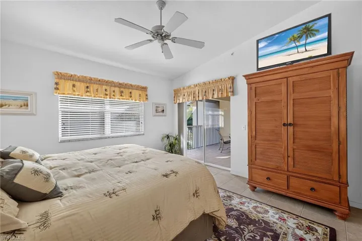 Primary bedroom has access to lanai