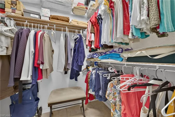 Room for lots of clothes!