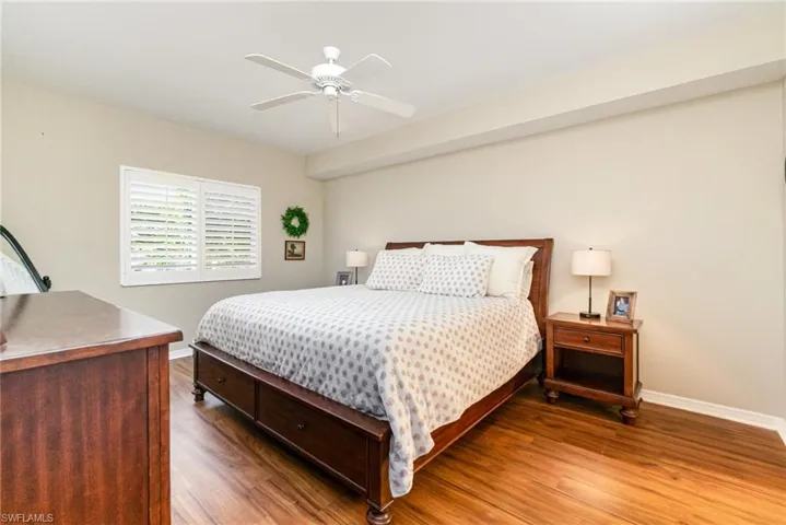 Master Bedroom easily holds a King Bed!