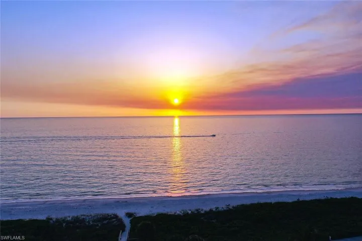 Sunset Gulf views from the Esplanade